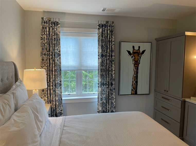 Eclectic bedroom